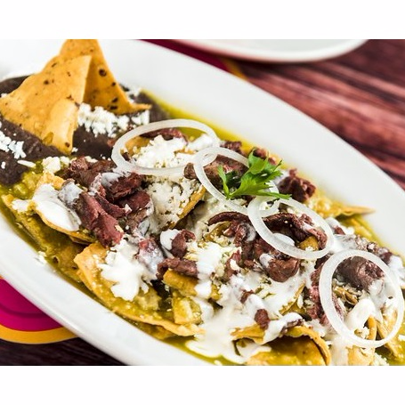 Chilaquiles con Cecina