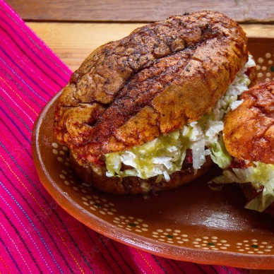 Guajolote Adobado de Queso Oaxaca