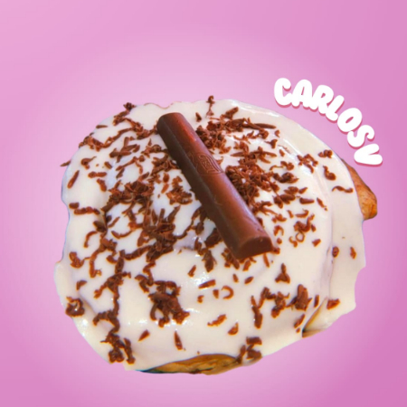 Rol de Canela con Dos Ingredientes