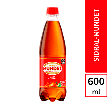 Refresco de Sabor Sidral Mundet 600 Ml
