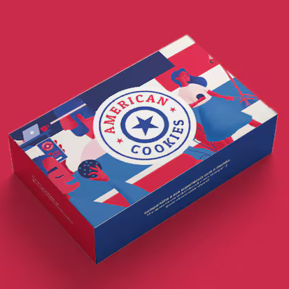 Escolha seus cookies favoritos e monte você mesmo sua caixa perfeita! Aqui você monta o seu pedido de acordo com o tamanho da sua vontade de American Cookies.