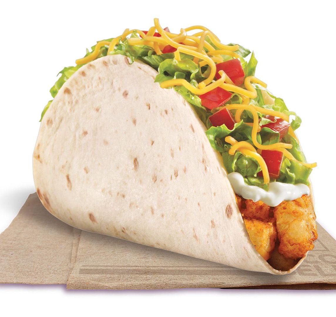 Taco Suave Supreme con papitas crunch