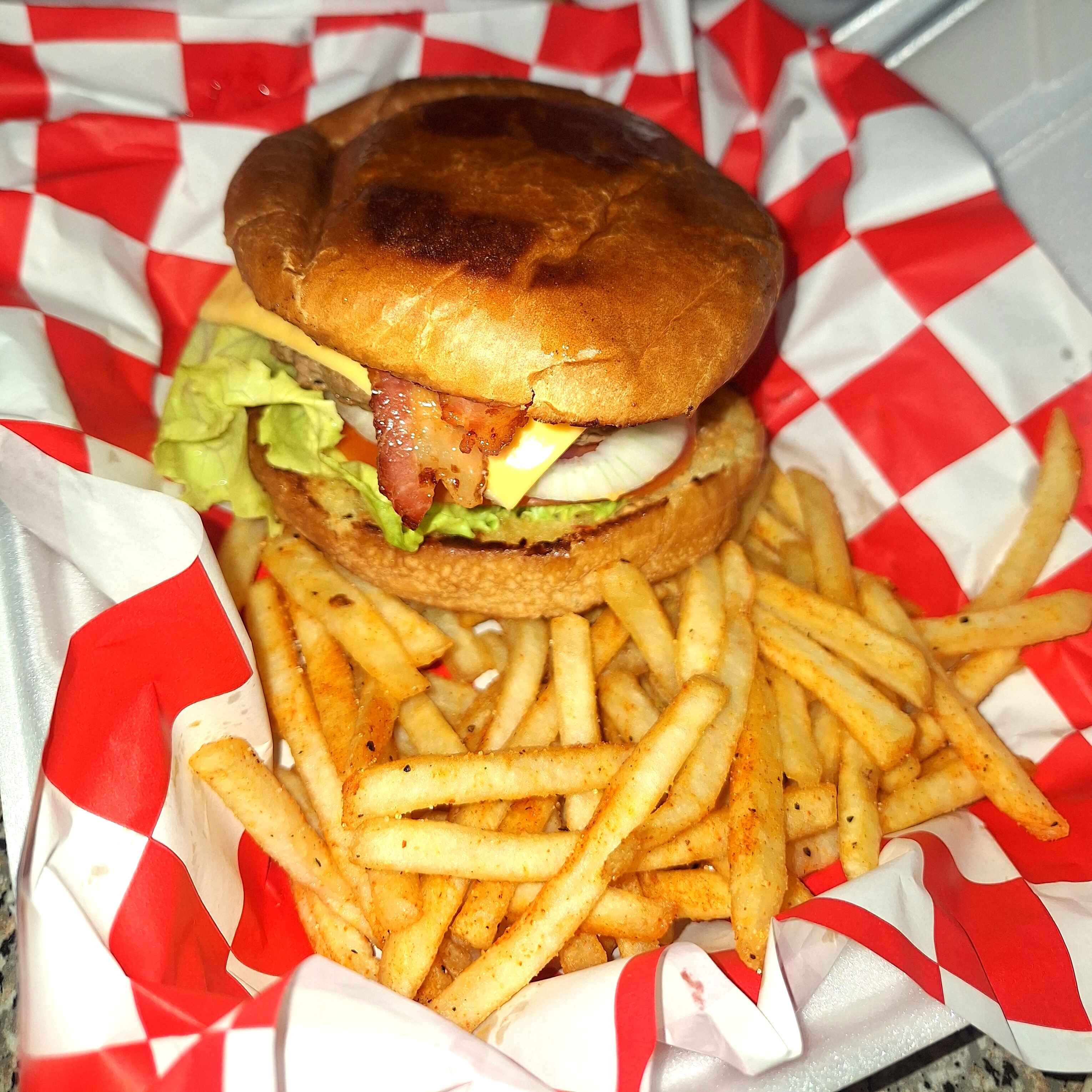 Hamburguesa con Papas