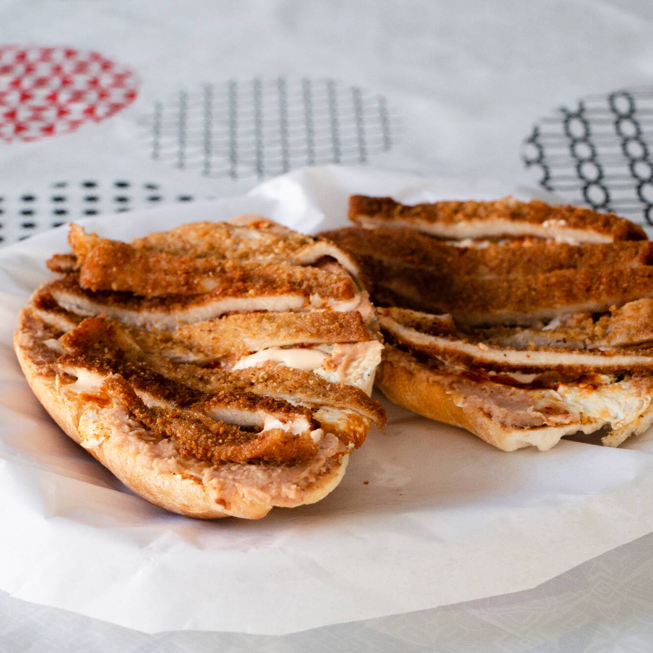 Mollete de milanesa