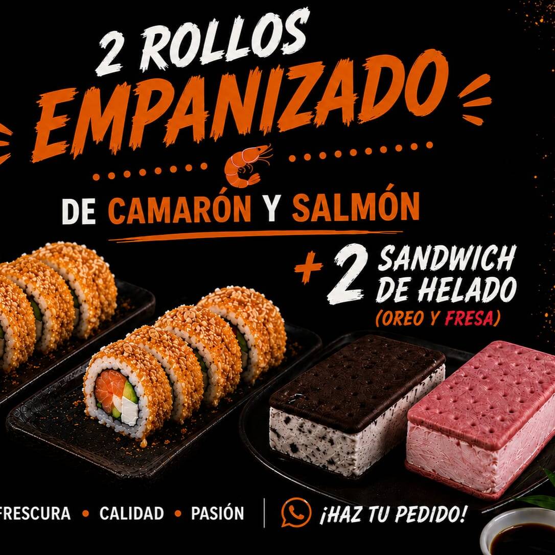 Daomi Empanizate Camaron y Salmon