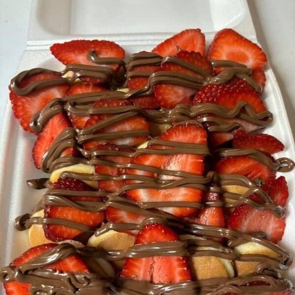 Mini hotcakes Pasion