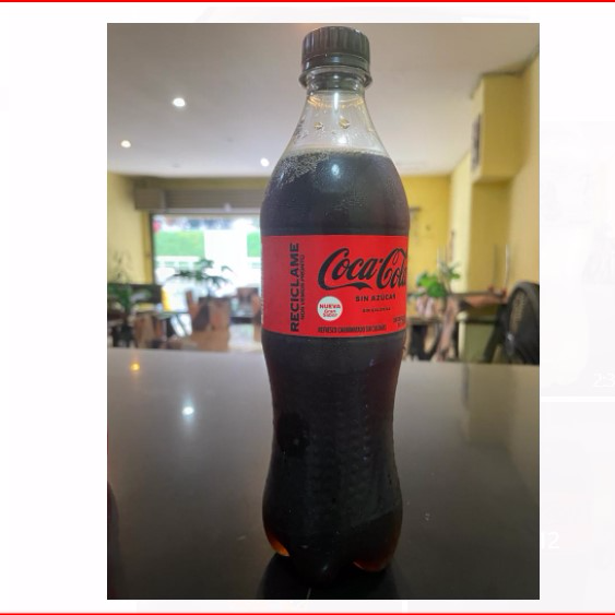 Coca cola zero 600ml
