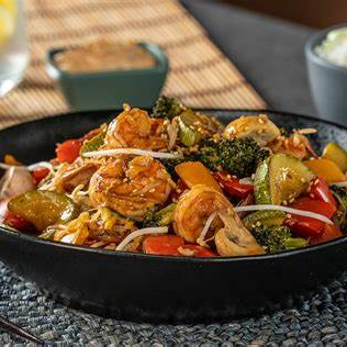 Teppanyaki de Camarón