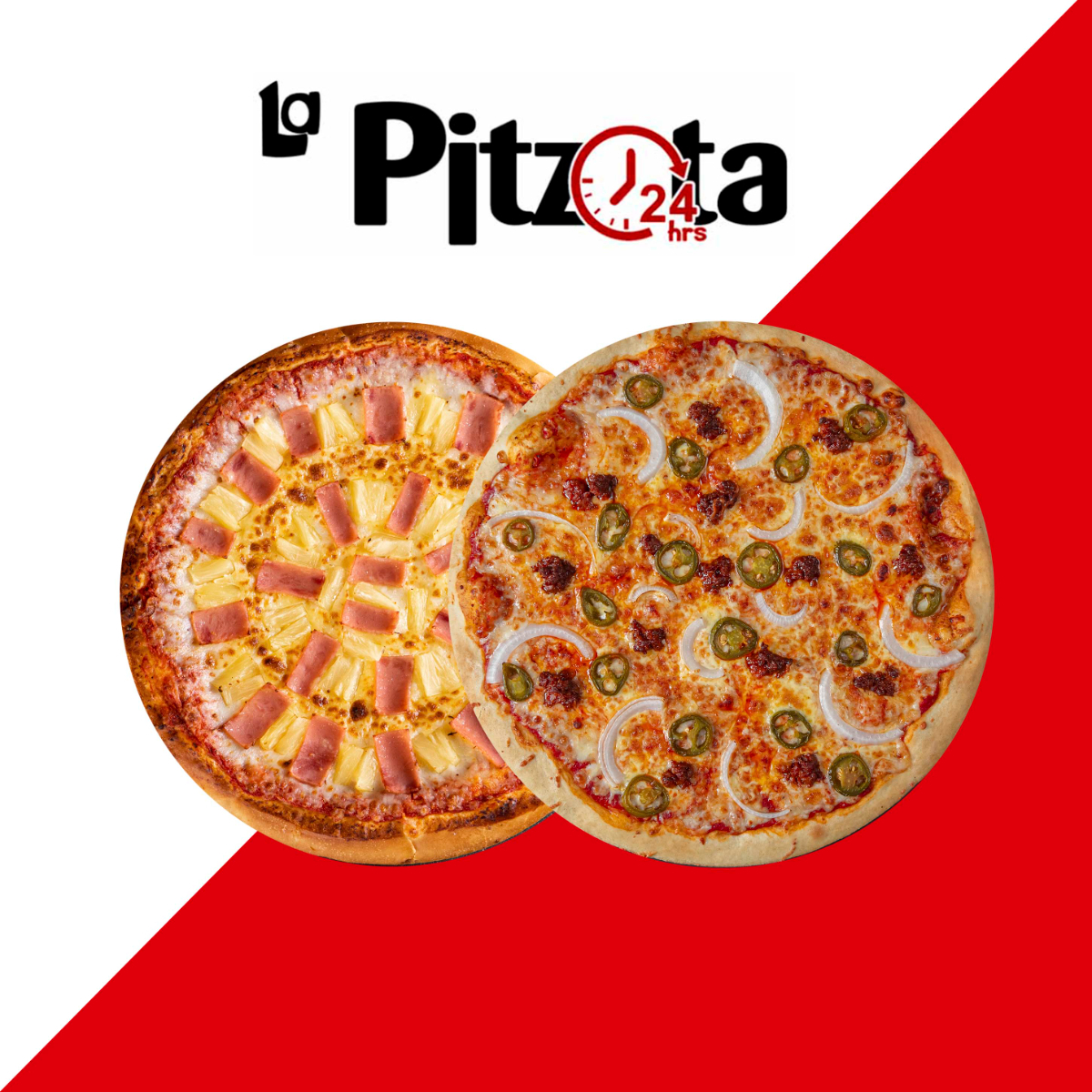 Promo 2 Pizzas Medianas de Especialidad