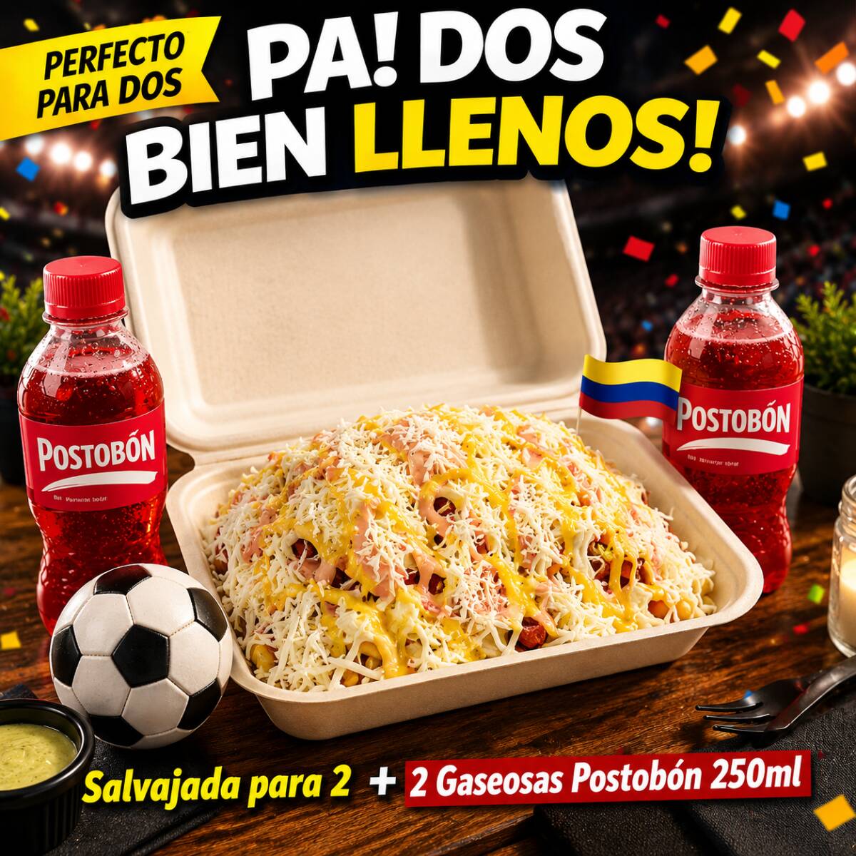 Pa! 2 Bien LLenos!👫