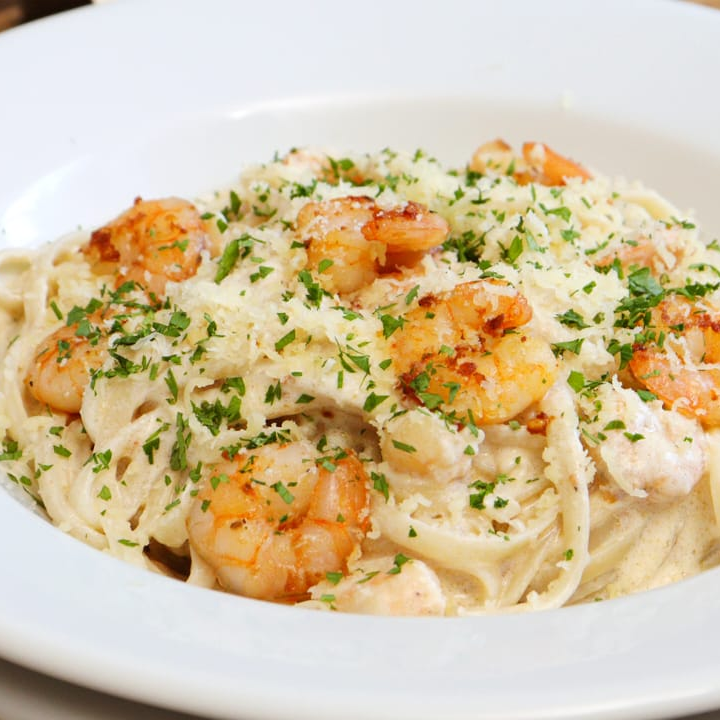 SPAGHETTI CON CAMARONES