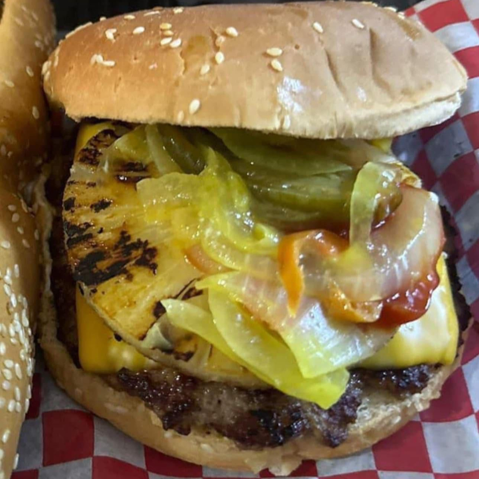 Hamburguesa Hawaiana