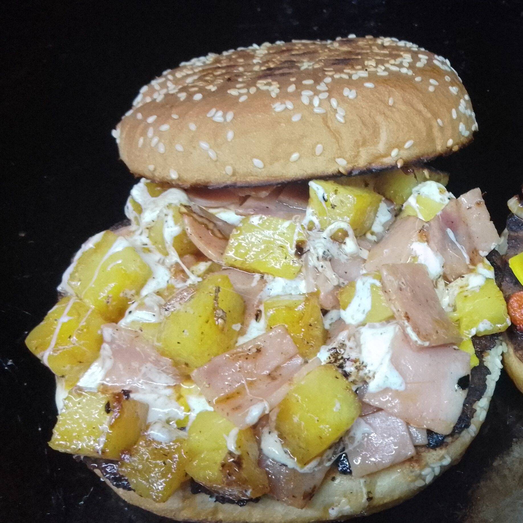 Hamburguesa Hawaiana