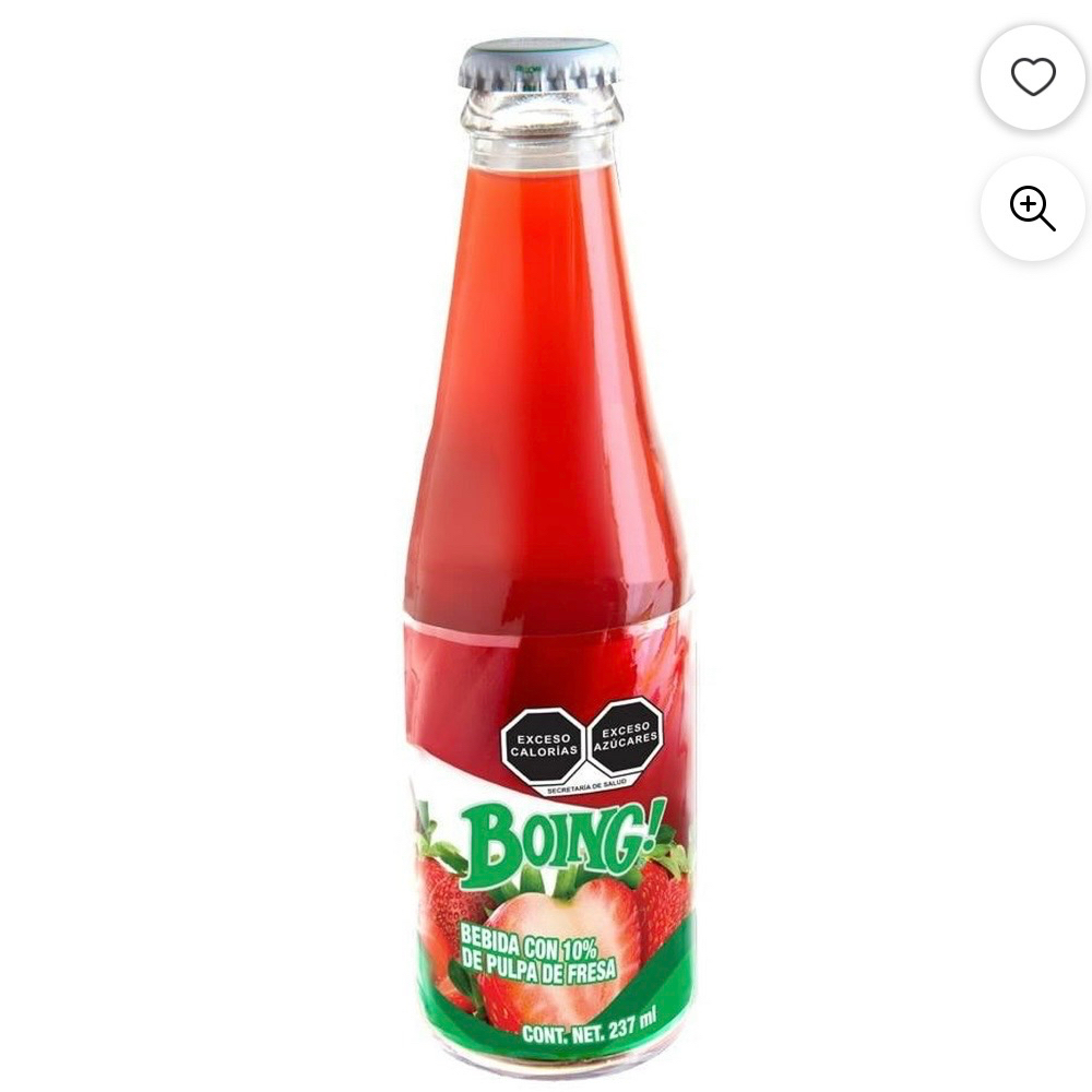 Jugo Boing de Fresa 237 Ml