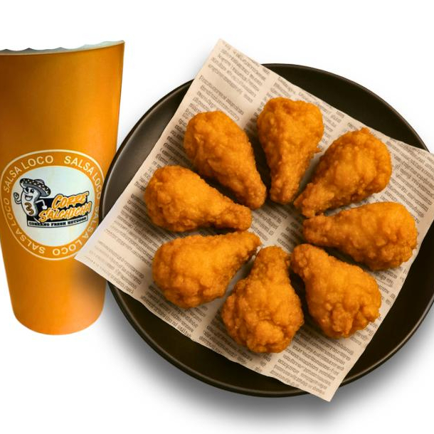 Combo Alitas con Bebida