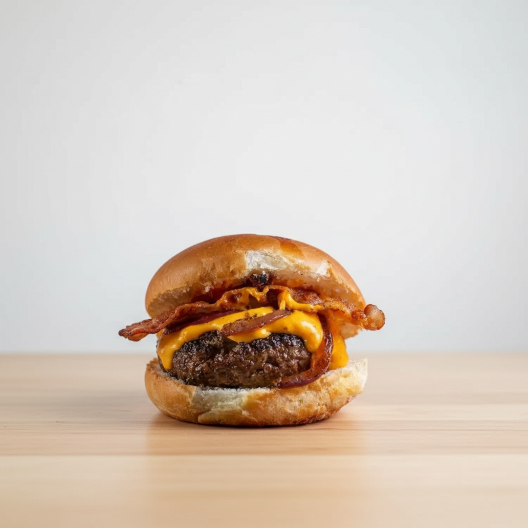 Fenômeno de Sabor e suculência é o nosso B.B.B ! Conta com uma Deliciosa Carne de hambúrguer Artesanal, Pão Tostado na manteiga , Bacon, Molho Cremoso Cheddar, Tomates Frecos em rodela e Molho Cremoso de Bacon! #saborqueapaixona #hamburguerartesanal