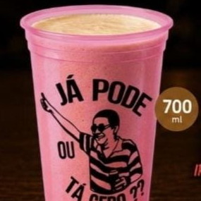Milshake Alcoolico Sabor Morango