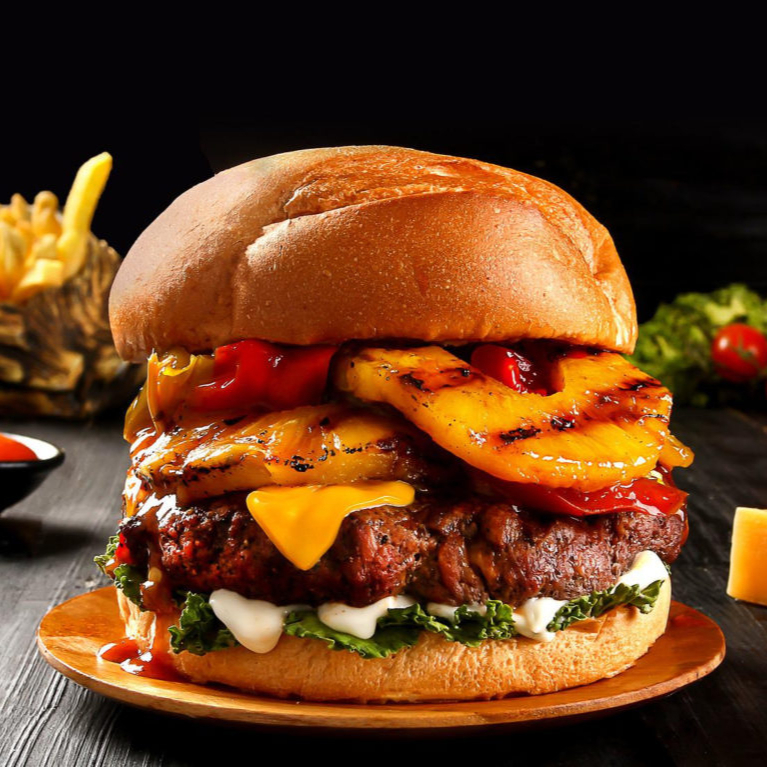 Hamburguesa Hawaiana