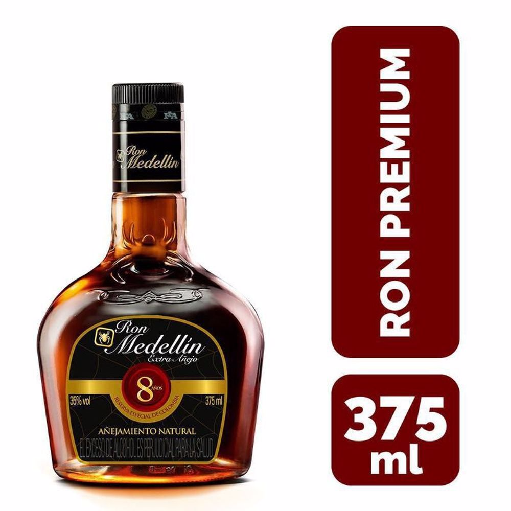 Ron Medellin 8 años 375ml