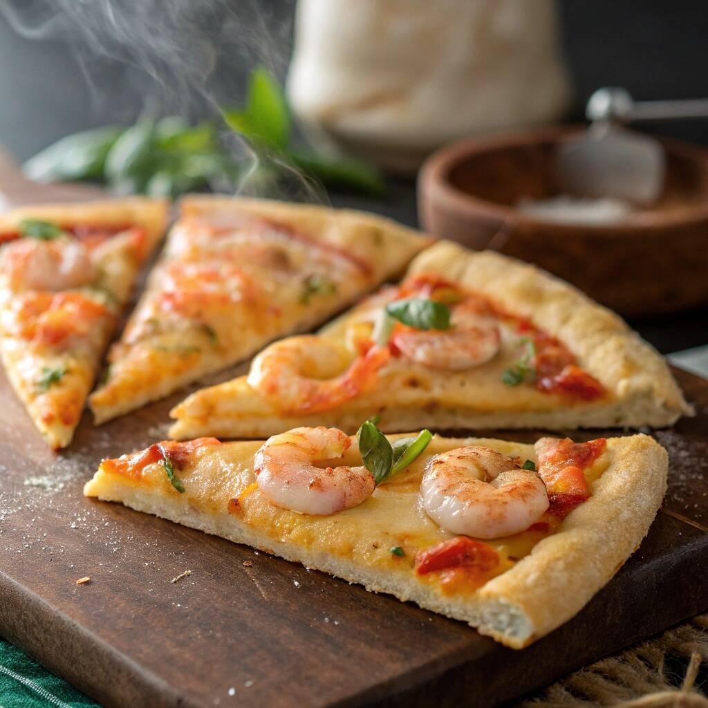 Pizza de Camaron