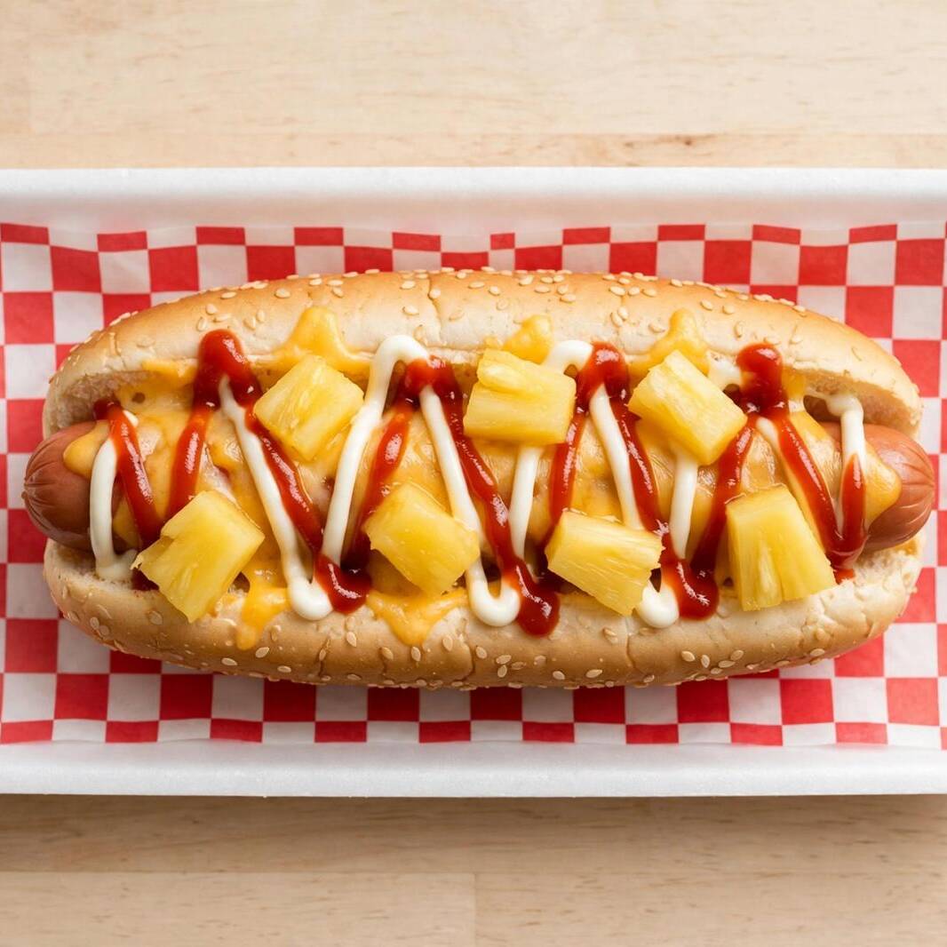 Hot Dogs Hawaiano