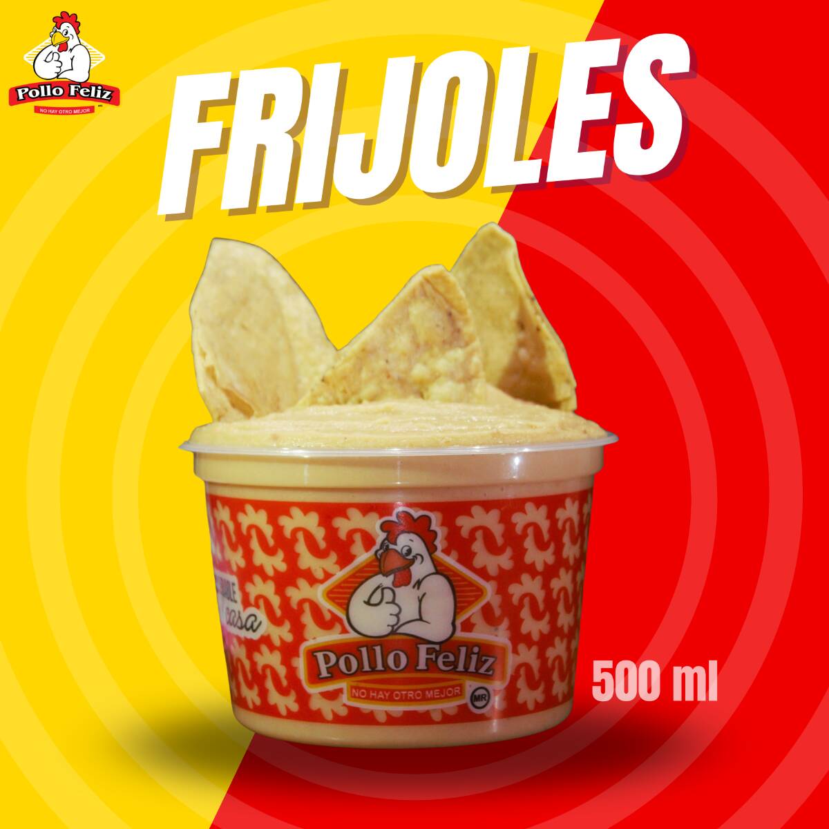 Frijoles 1/2 lt