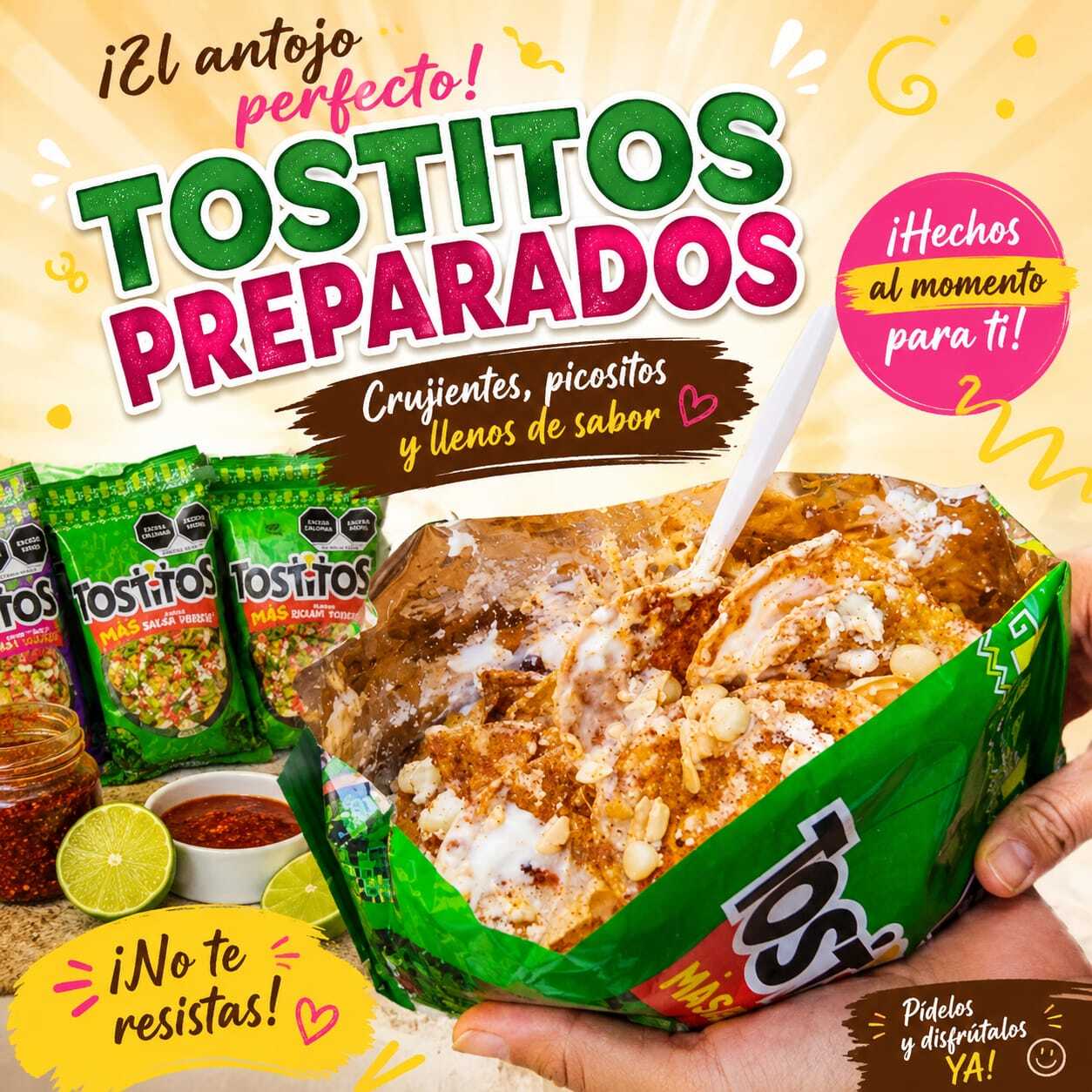 Tostitos con Elote