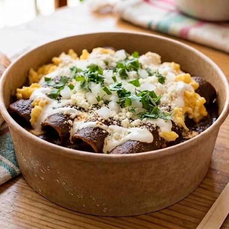 Orden de Enchiladas Huevo Revuelto