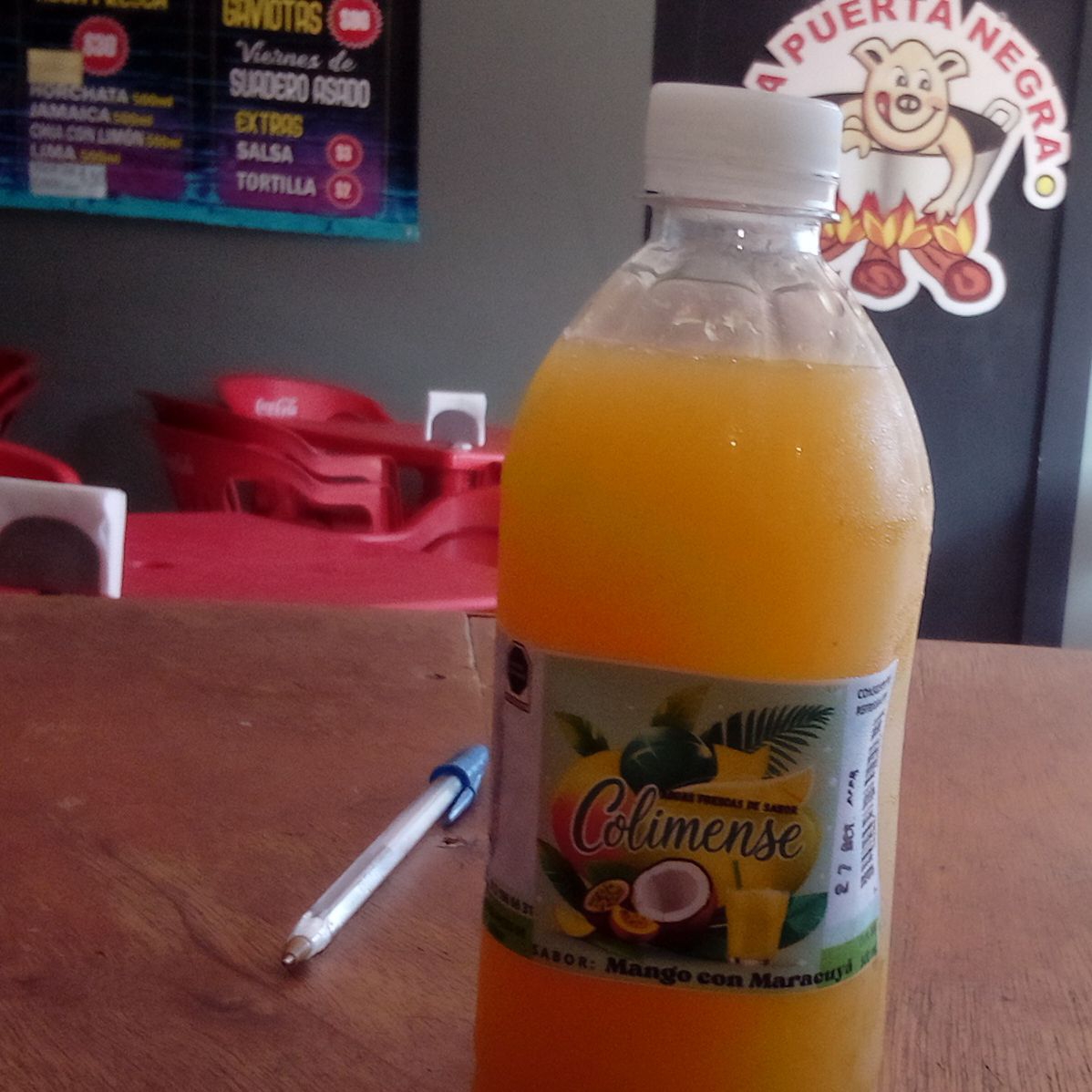 Maracuyá con mango