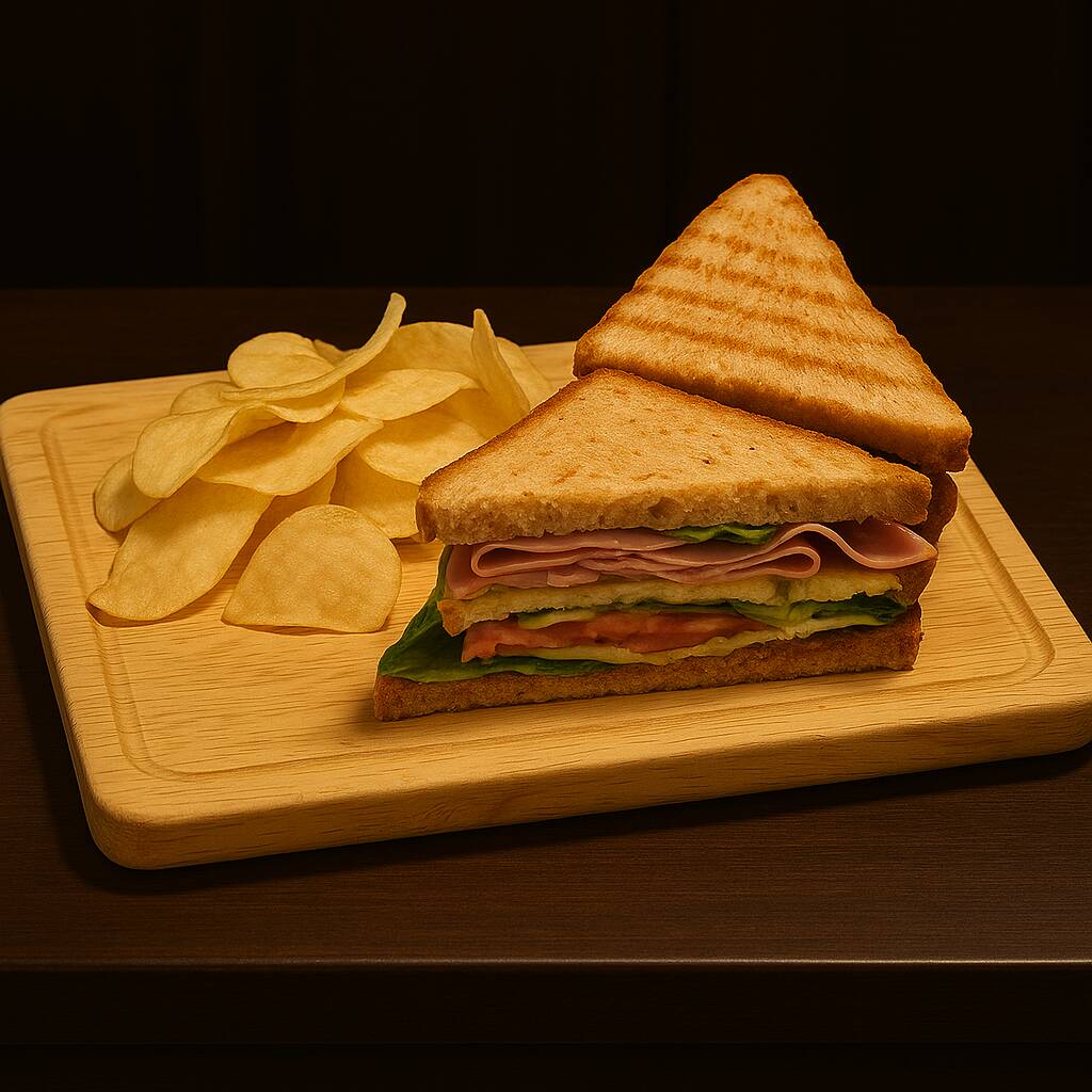 SANDWICH DE JAMON Y QUESO