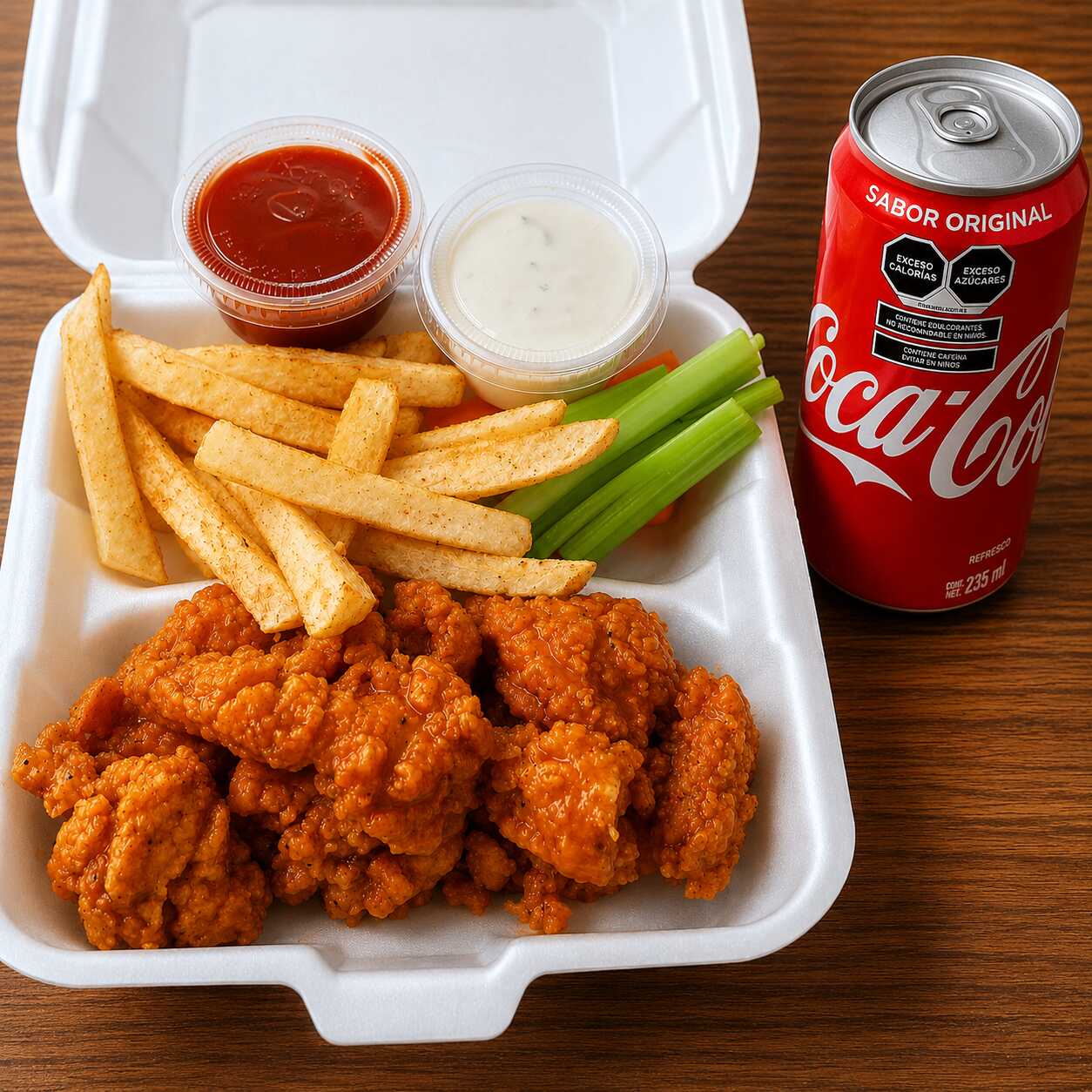 Combo Boneless + Refresco 355ml