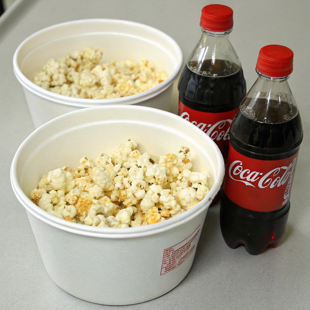 COMBO (2 Palomitas + 2 Coca-Cola 355ml)