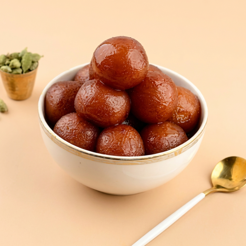 Bolinhos de leite em pó fritos e banhados em caldo de rosas e açucar