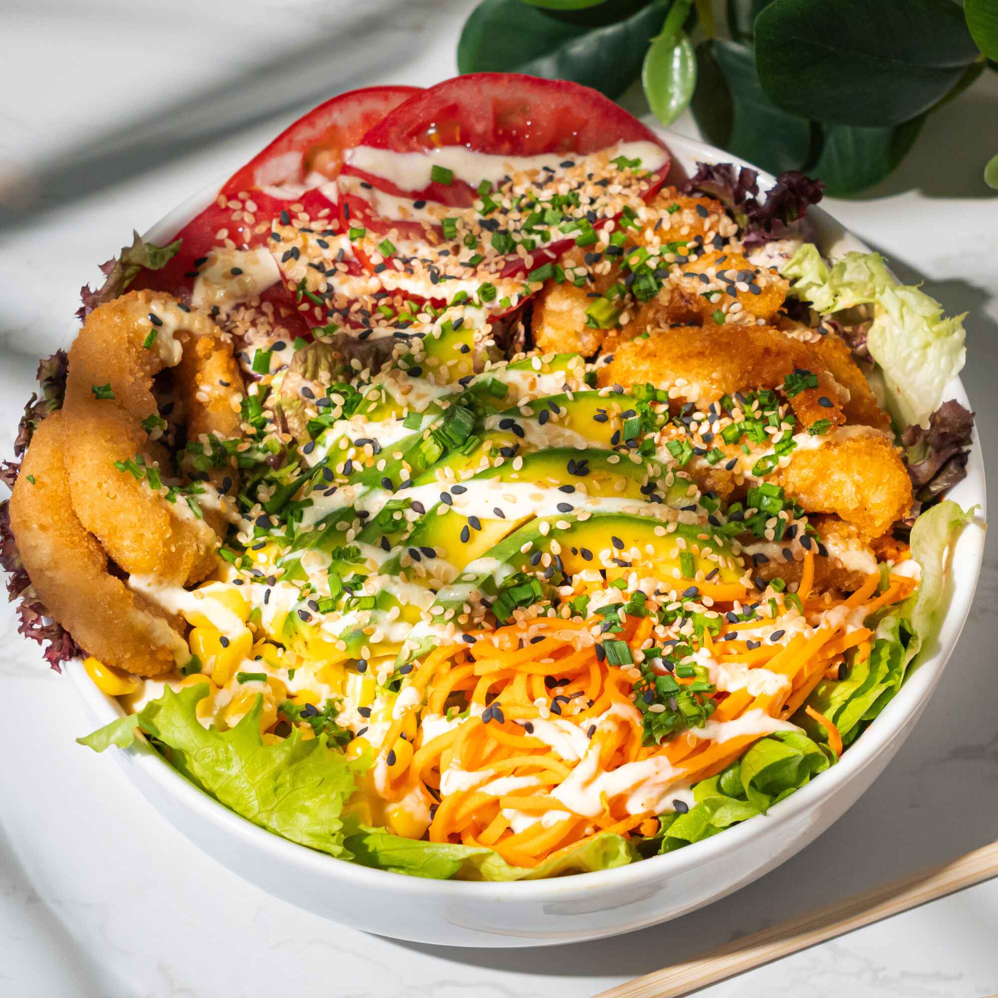Ensalada Camarones Bowl