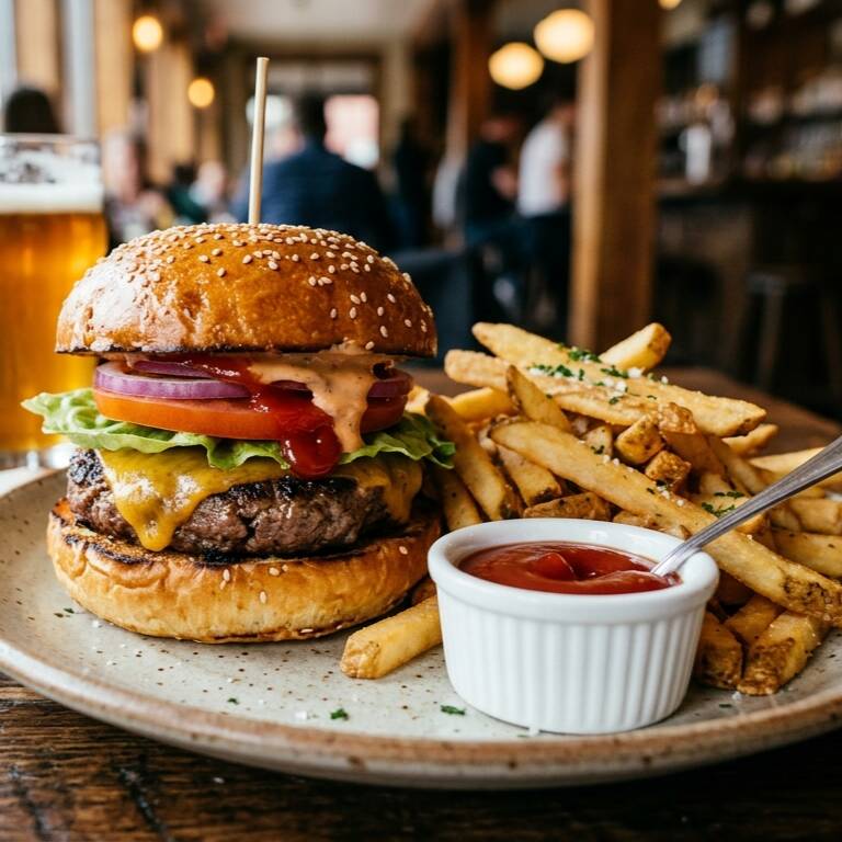 HAMBURGUESA LA ETERNA