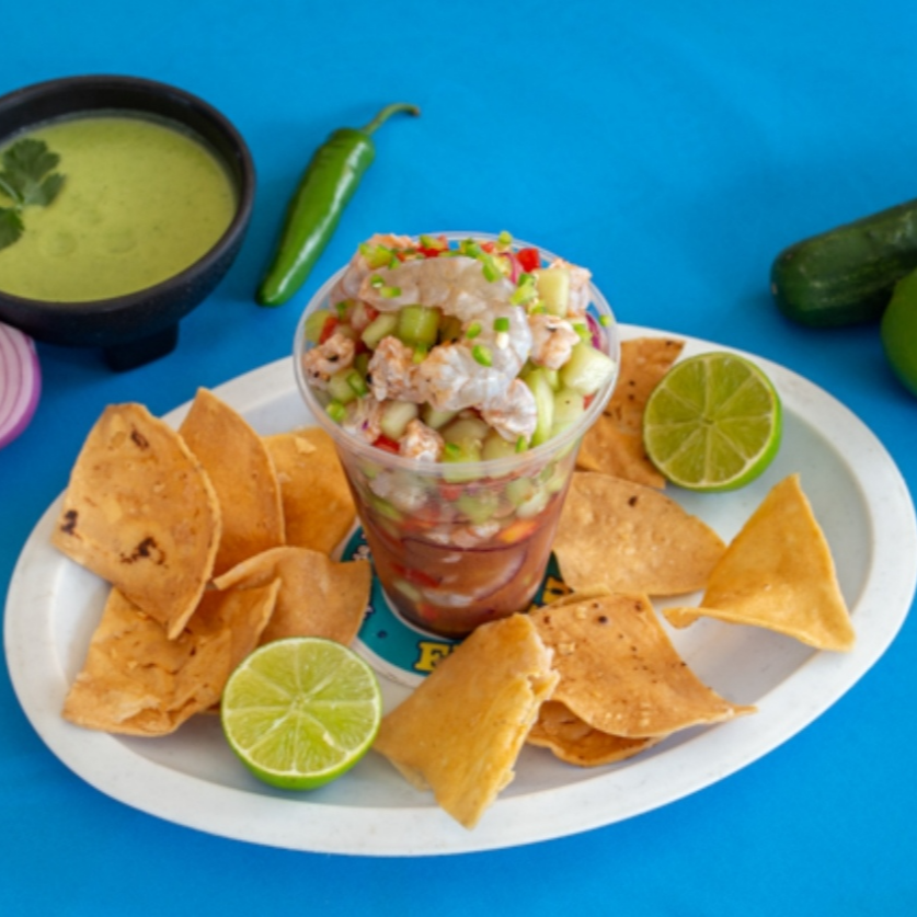 Vaso Camarón Crudo