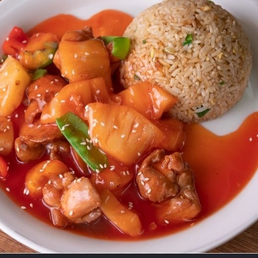 Pollo con Piña