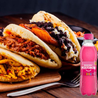 Combo Eli Pollo Carne + Postobón Manzana 250 ml