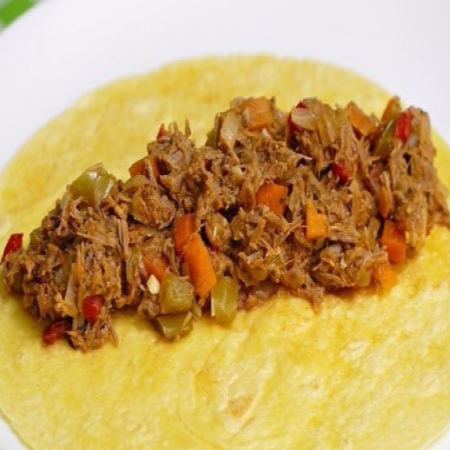 Tacos de Carne Mechada