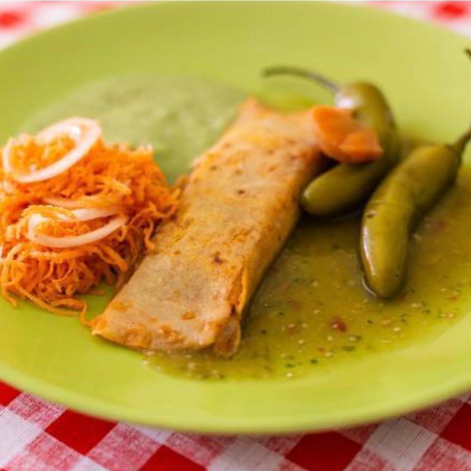 Taco de Chicharrón Prensado