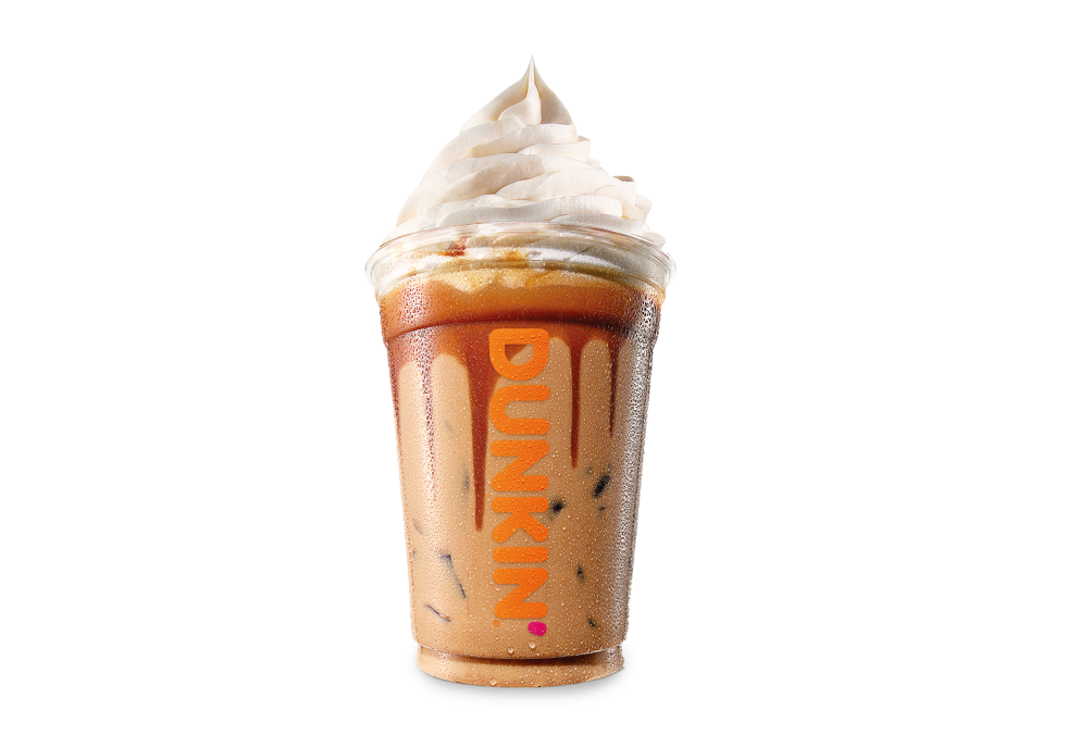 Iced Salted Caramel Latte