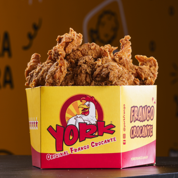 Balde Box 900g. Serve até 3 pessoas. Foto ilustrativa.