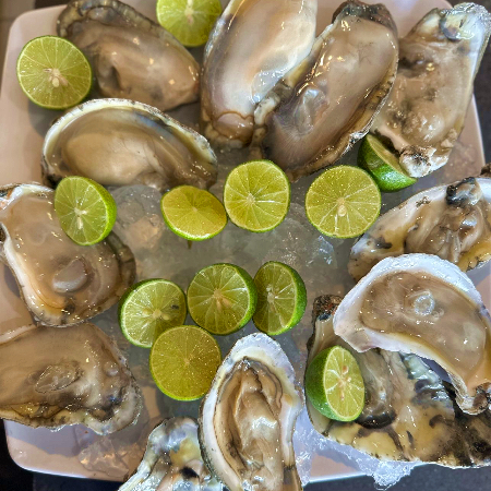 Ostiones en su Concha (12piezas)