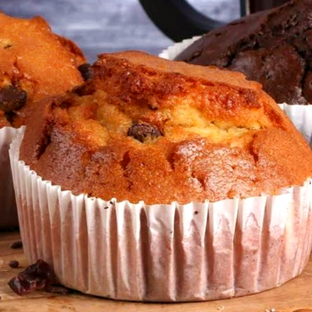 MUFFIN CHISPAS DE CHOCOLATE
