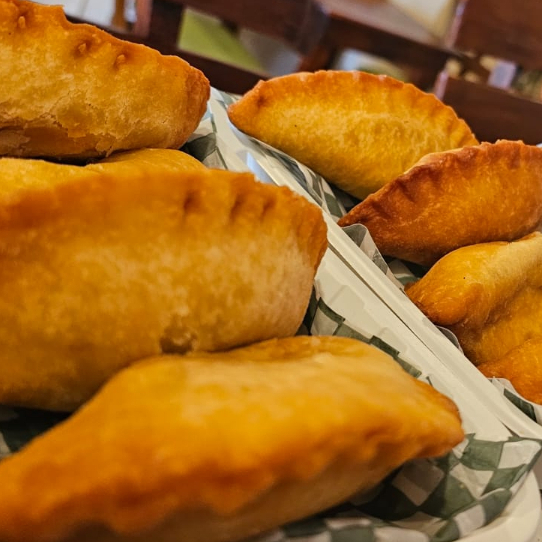 Panzerotti Pollo con Champiñones