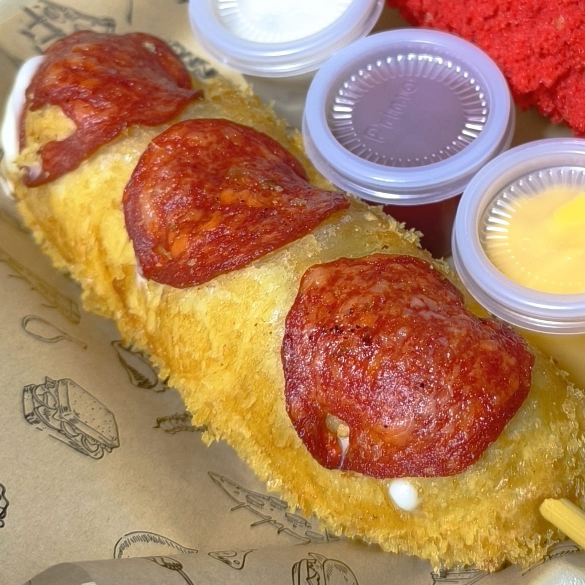 Banderilla Con Peperoni