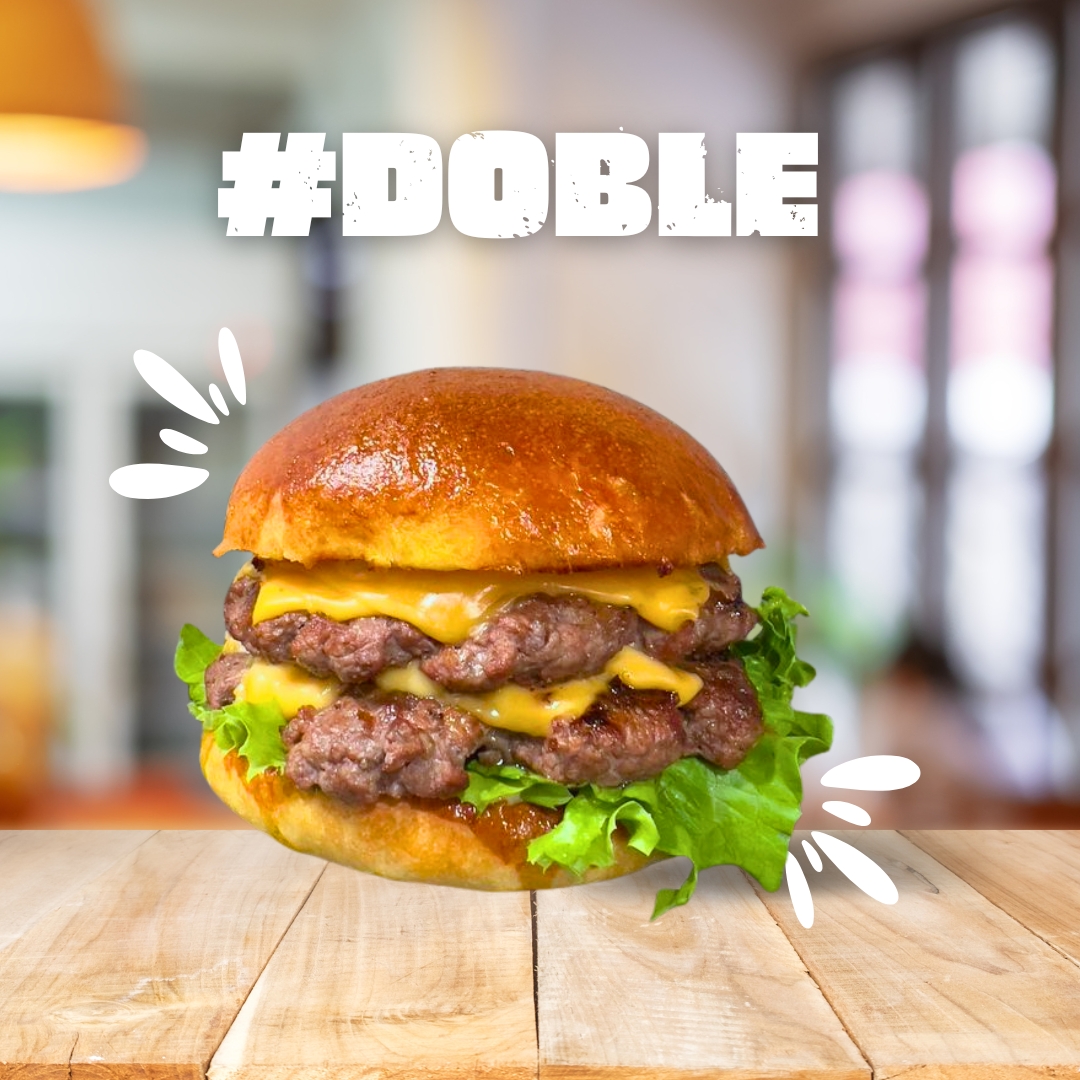Hamburguesa Doble