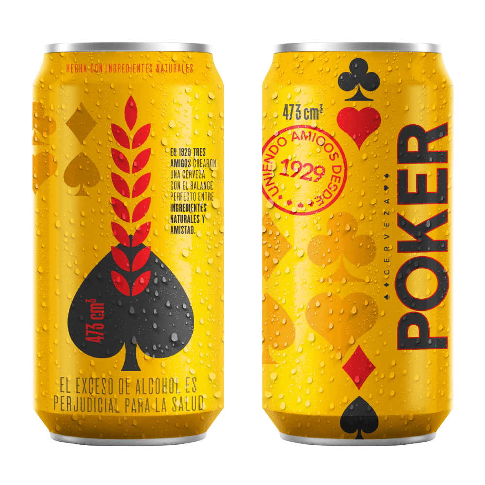 Cerveza POKER Lata 269 Ml