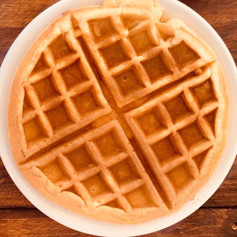 Waffle con Fruta