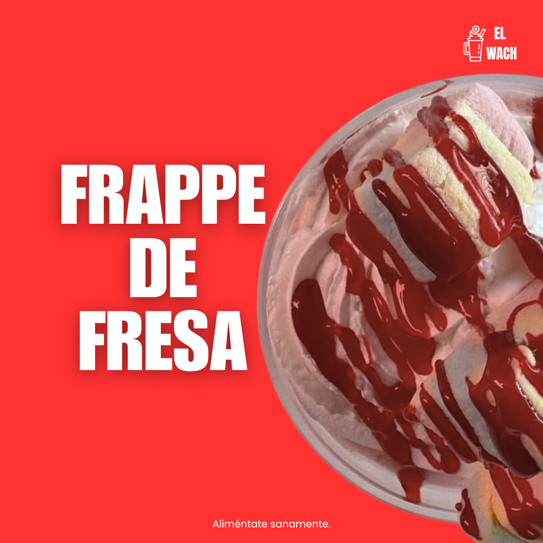 FRAPPE DE FRESA
